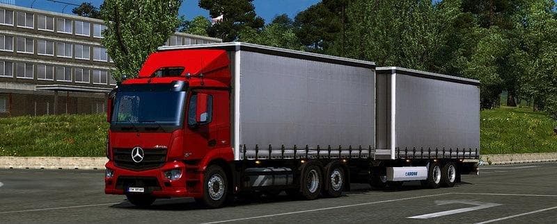 MERCEDES BENZ ANTOS 1.21-1.22.X – Parts mod for Euro Truck Simulator 2