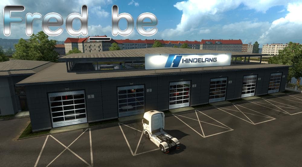BIG GARAGE HINDELANG 1.22.X – Maps mod for Euro Truck Simulator 2