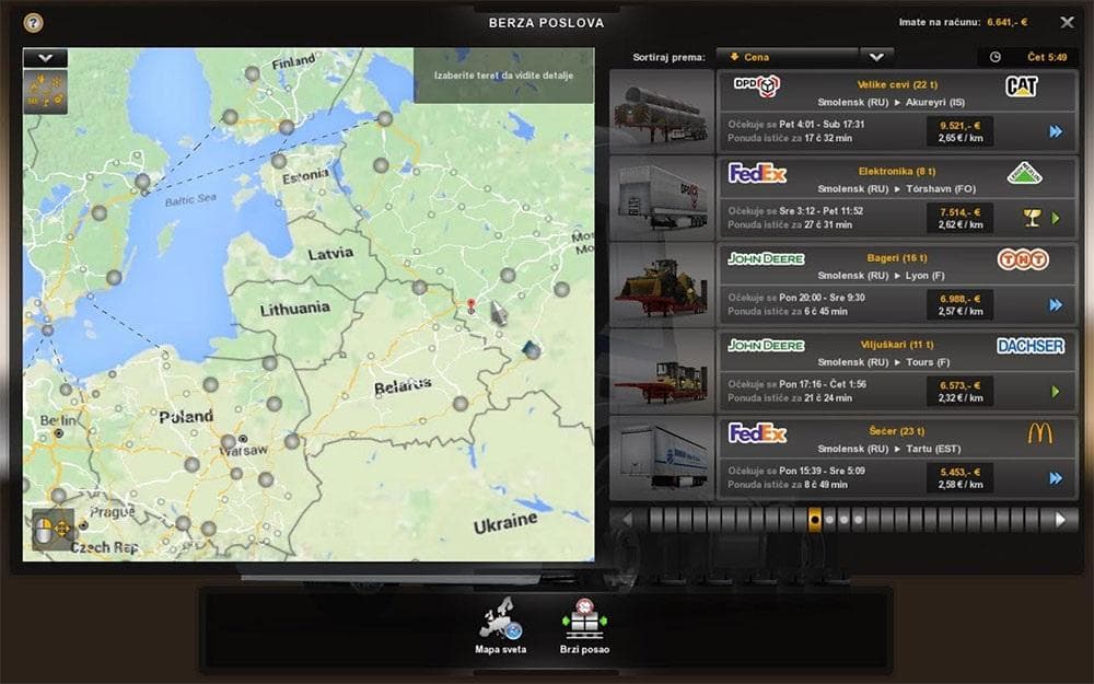 GOOGLE MAPS TERRAIN MAP BY GIBANICA – Maps mod for Euro Truck Simulator 2