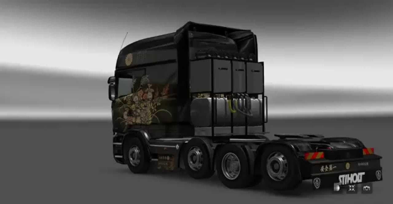 MAKIE FOR SCANIA V0.91 – Skins mod for Euro Truck Simulator 2