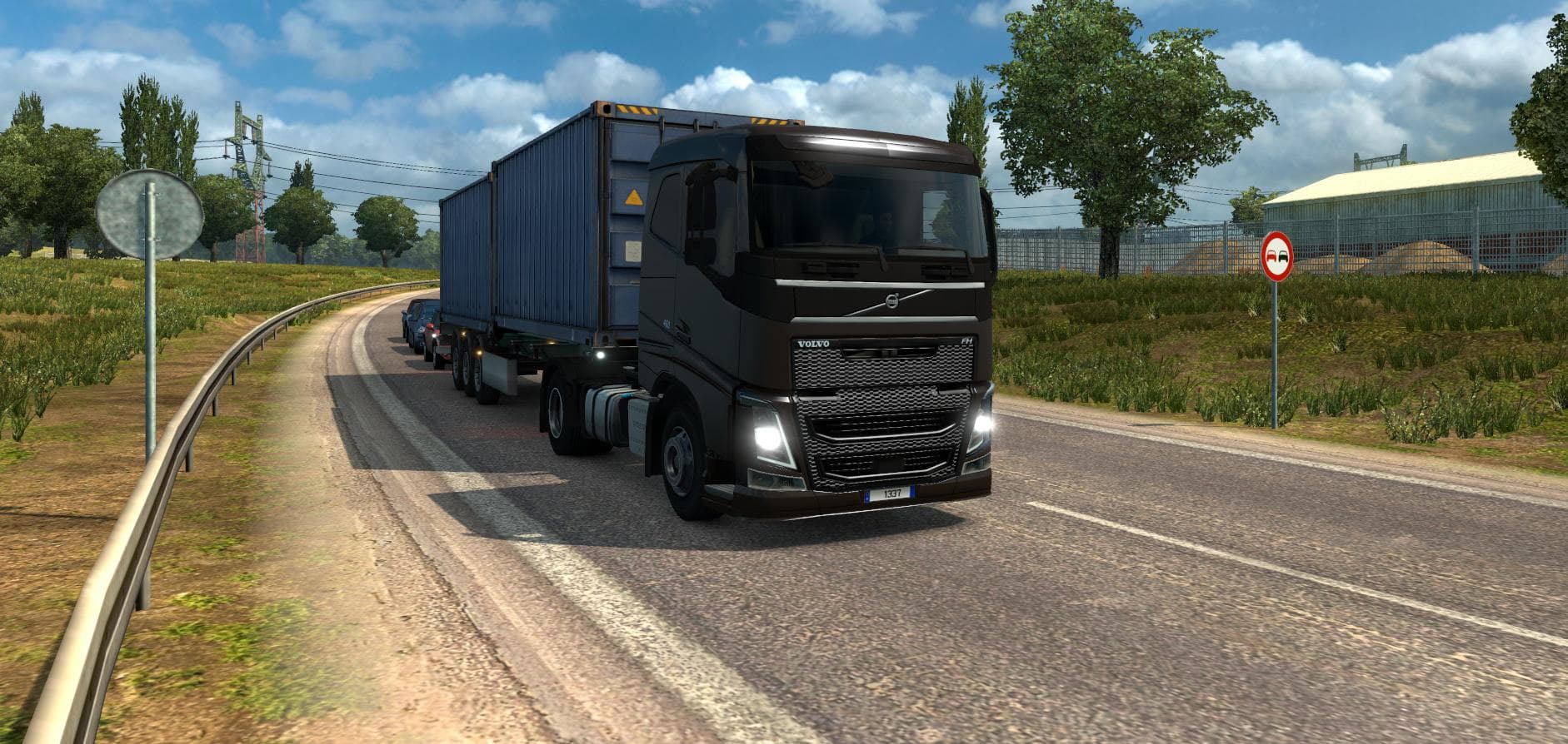 HARD GRAIN CONTRASTED RESHADE & SWEET FX – Sounds mod for Euro Truck Simulator 2