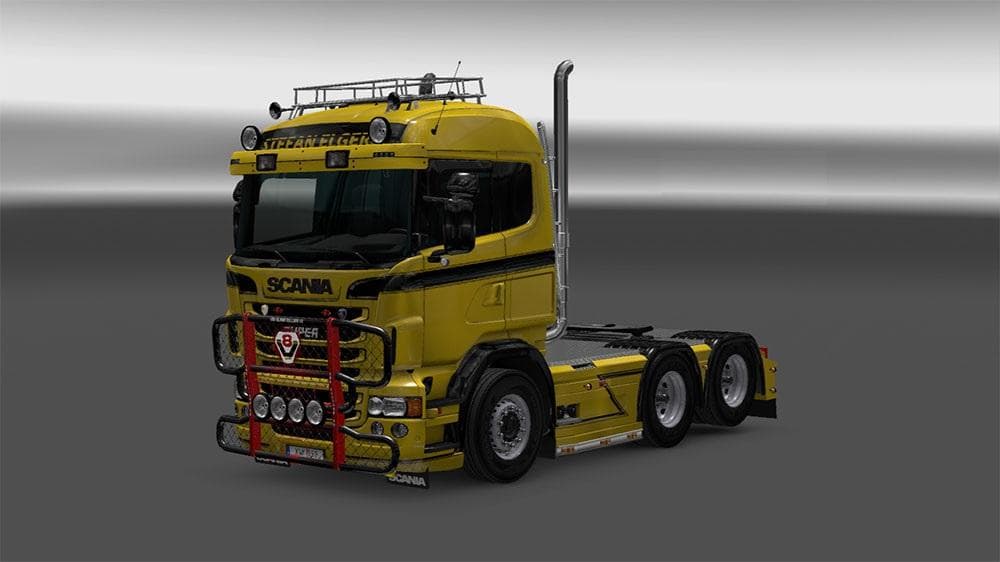 SCANIA STEFAN ELGERS SKIN - ETS2 mods download – skins screenshot 2