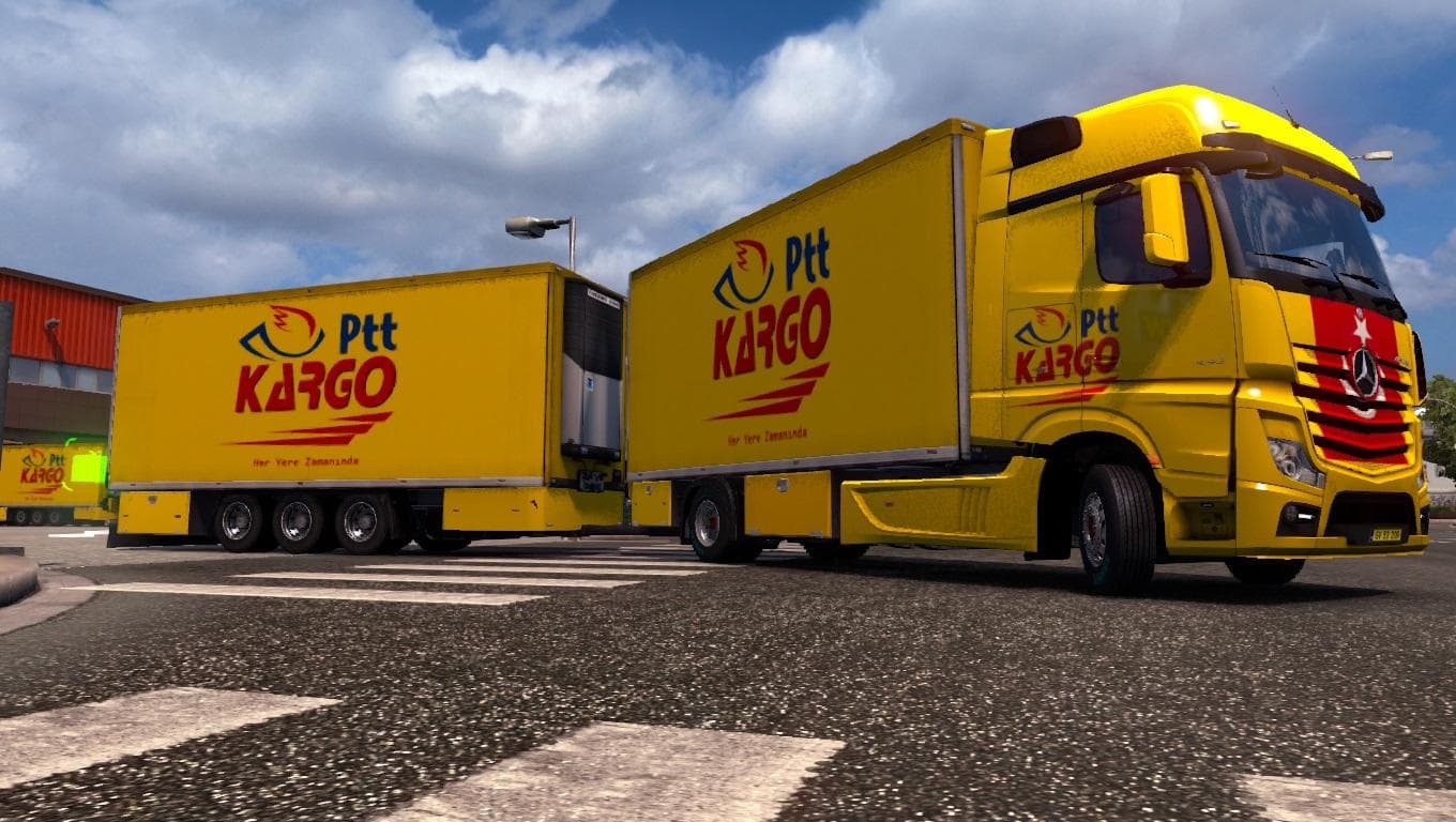 PTT cargo skin pack BDF tandem 1.2.1.1 – Skins mod for Euro Truck Simulator 2