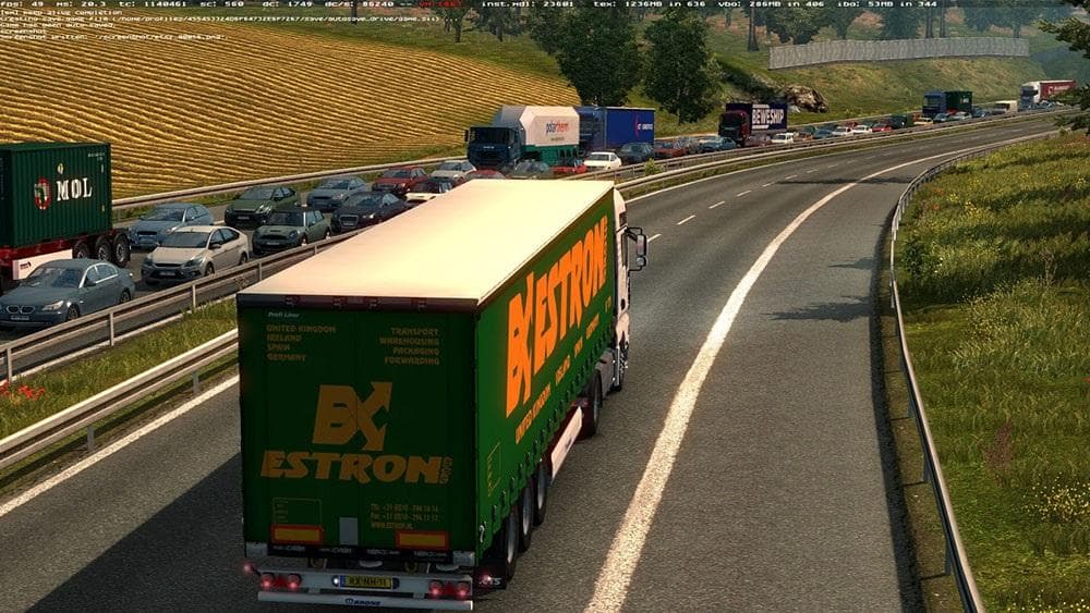 TRAFFIC JAM V3.0 BETA – Other mod for Euro Truck Simulator 2