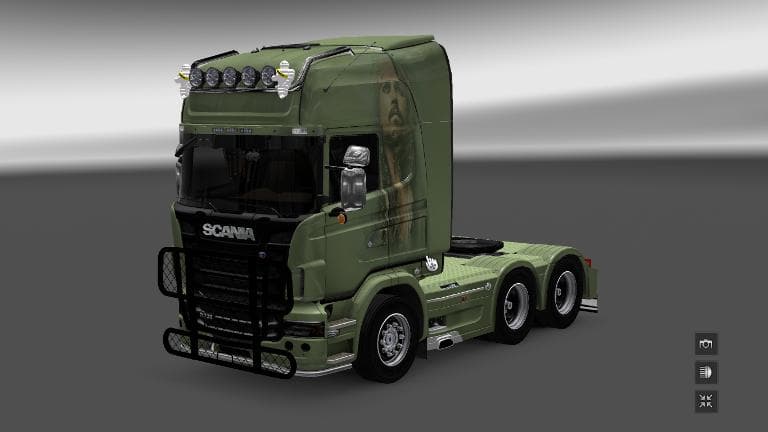 CAPTAIN JACK SPARROW SKIN 1.21 – Skins mod for Euro Truck Simulator 2