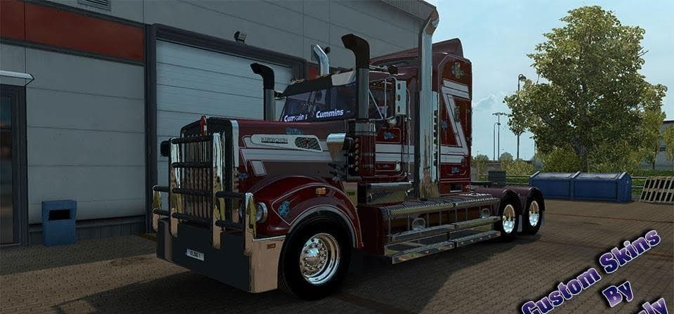 MUSCAT SKIN ONLY FOR THE KENWORTH T908 – Skins mod for Euro Truck Simulator 2
