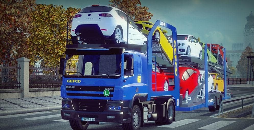 DAF CF CAR TRANSPORTER 1.22.X – Trailers mod for Euro Truck Simulator 2