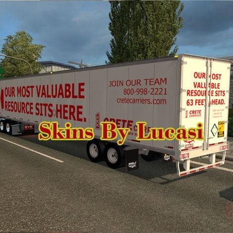 MOST VALUABLE RESOURCE WABASH TRAILER PERSONAL SKIN – Skins mod for Euro Truck Simulator 2