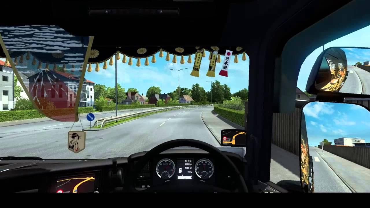 JAPAN CABIN ACCESSORIES V0.9 – Other mod for Euro Truck Simulator 2