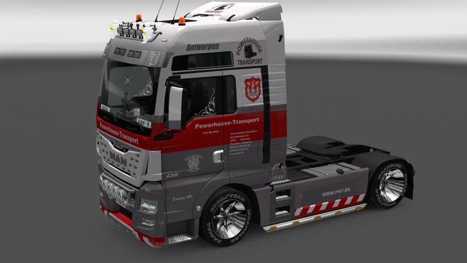 MAN EURO 6 MADSTER POWERHOUSE SKIN – Skins mod for Euro Truck Simulator 2