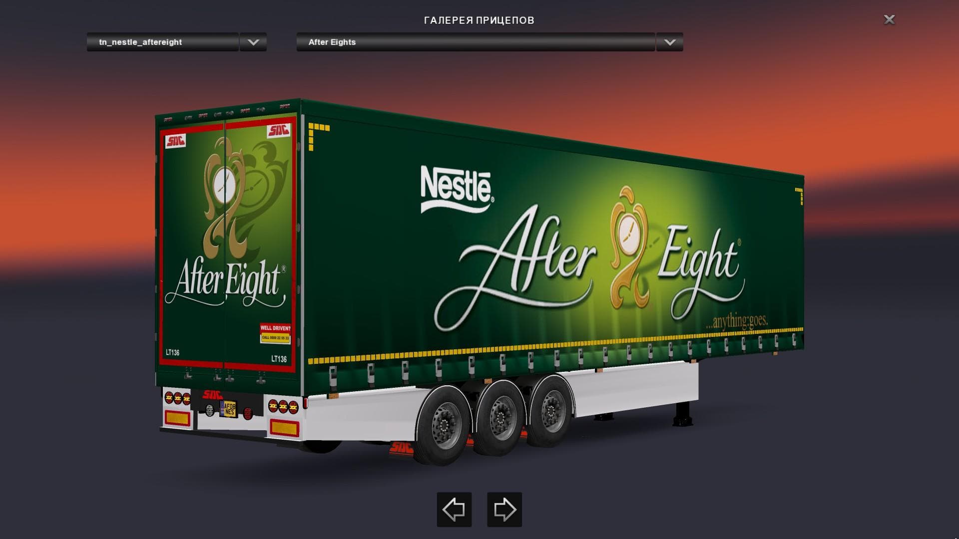 NESTLE TRAILERS PACK 1.22.X – Trailers mod for Euro Truck Simulator 2