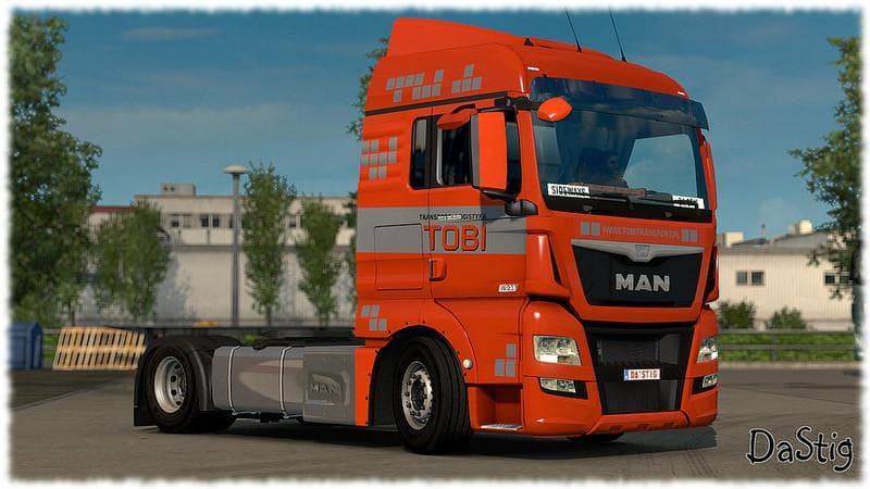 TOBI TRANSPORT SKIN PACK FOR ALL MADSTER MAN 1.22 – Skins mod for Euro Truck Simulator 2