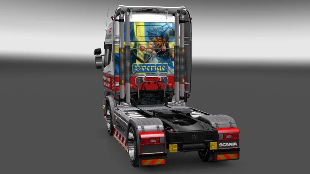 POWERHOUSE SCANIA STREAMLINE R730 SKIN - ETS2 mods download – skins screenshot 2