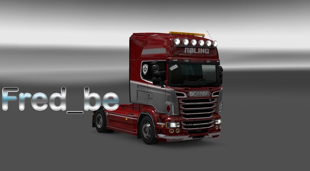 SCANIA RJL ROLING 1.22.X – Skins mod for Euro Truck Simulator 2