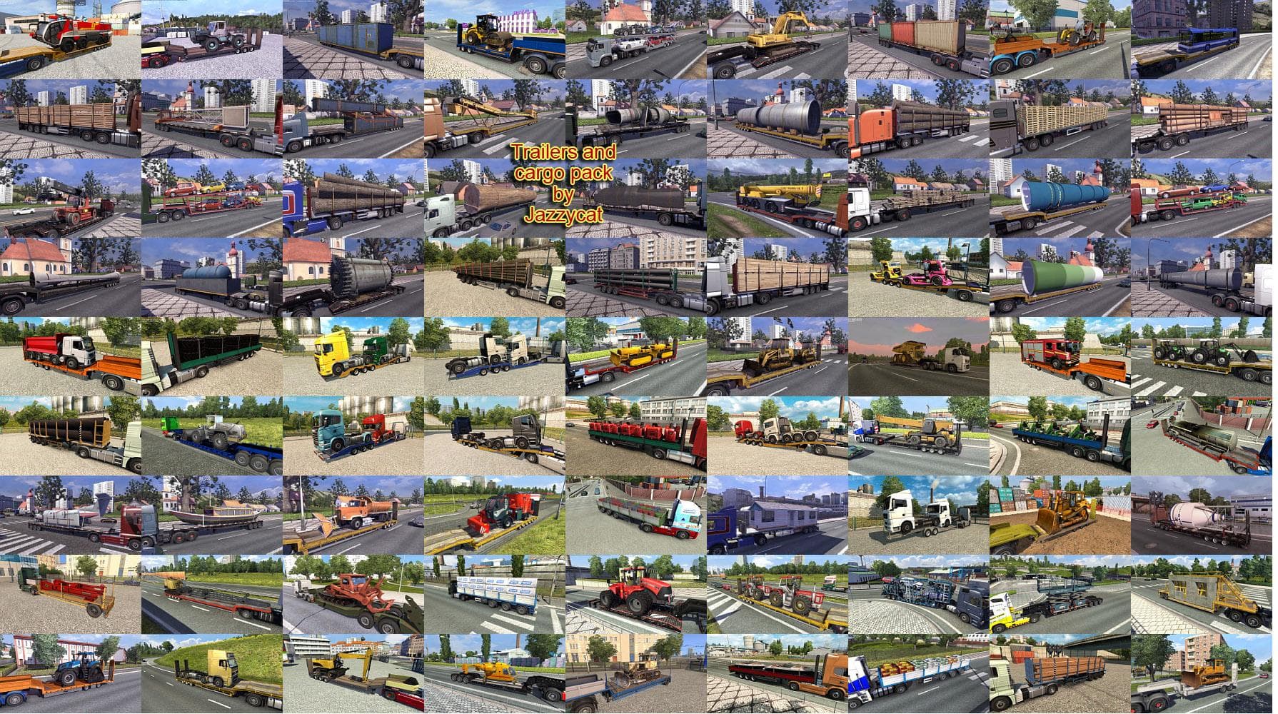 FIX FOR TRAILERS AND CARGO PACK BY JAZZYCAT V3.6.1 – Parts mod for Euro Truck Simulator 2