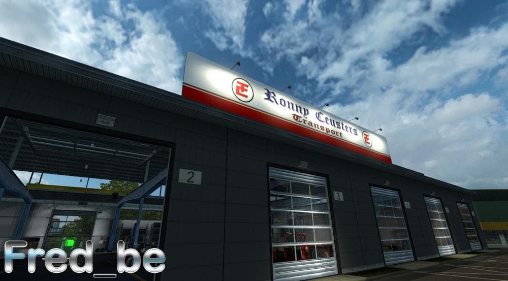BIG GARAGE RONNY CEUSTERS 1.22.X - ETS2 mods download – mod screenshot 2