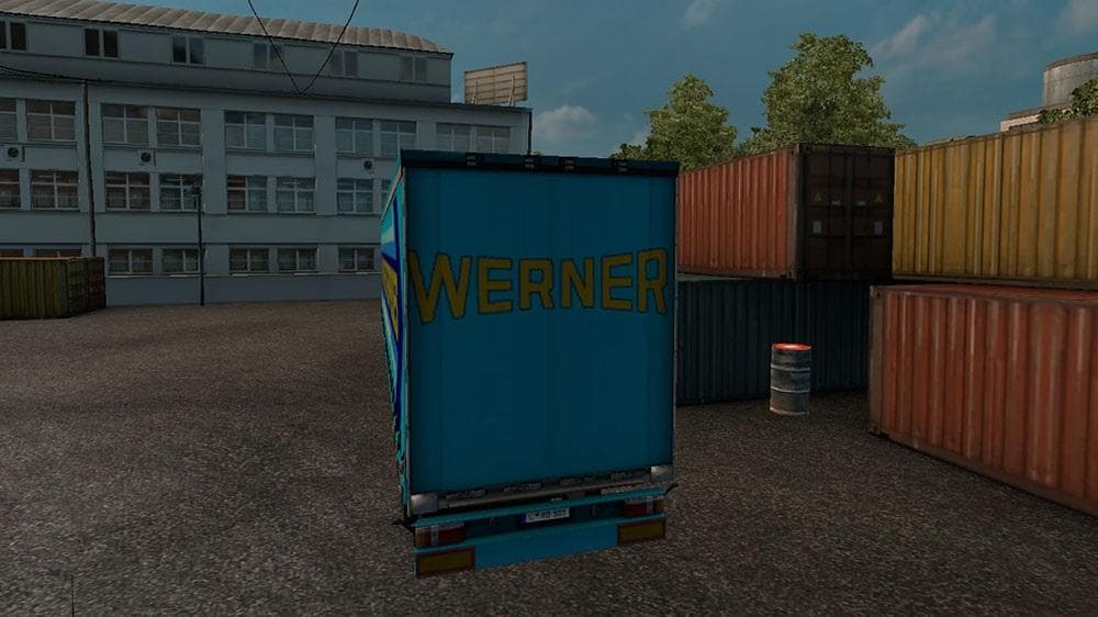 WERNER TRAILER HD - ETS2 mods download – trailers screenshot 2