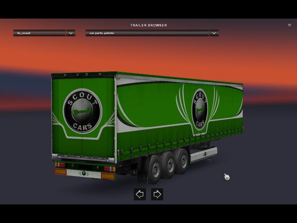 SCOUT TRAILER 1.22.X – Trailers mod for Euro Truck Simulator 2