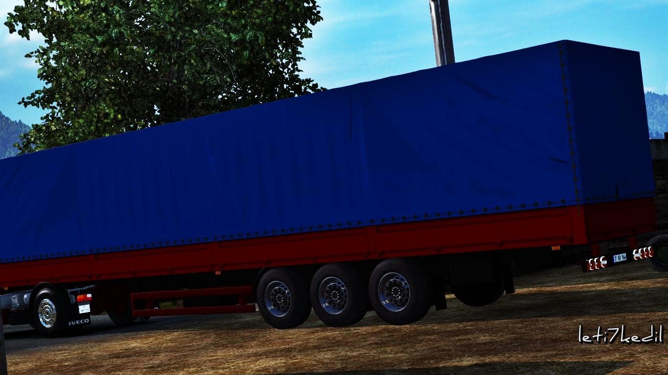 OLD KRONE TRAILER 1.21.X - 1.22.X – Trailers mod for Euro Truck Simulator 2