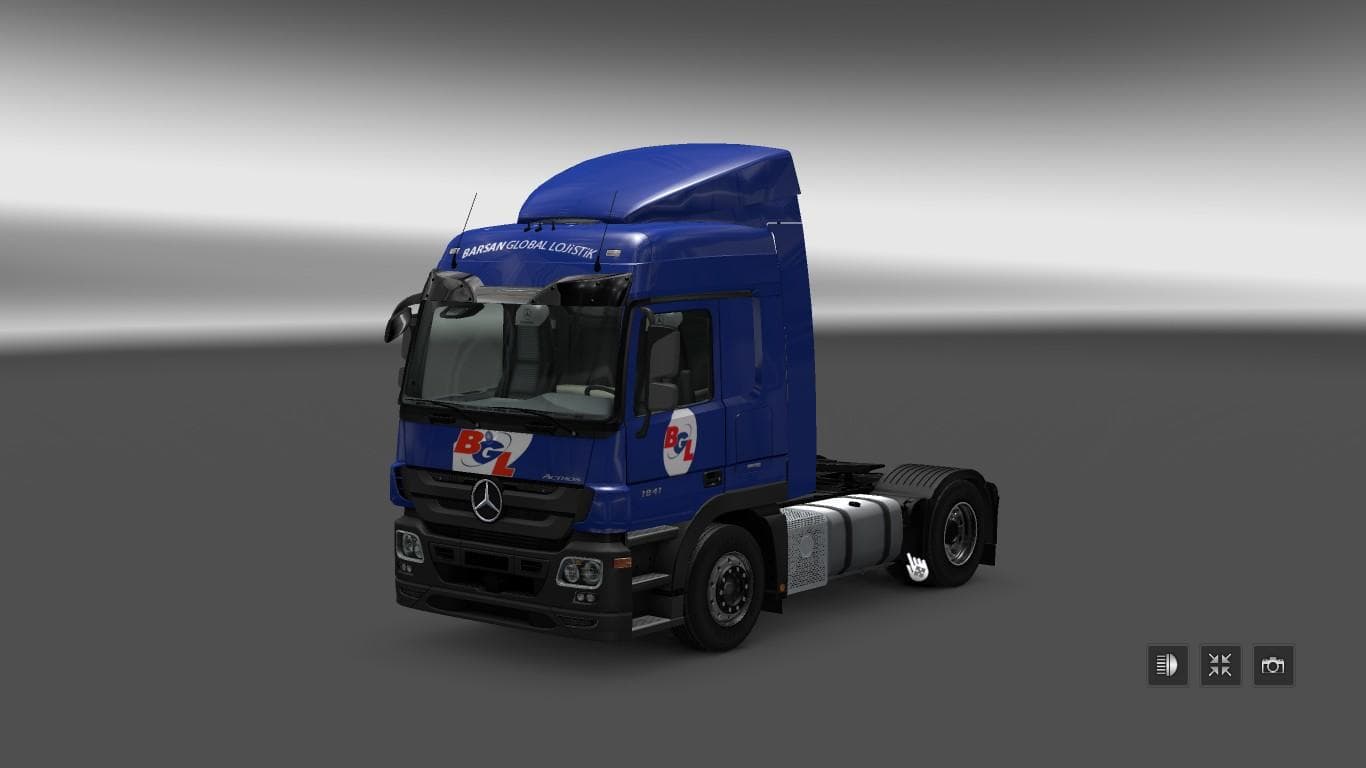 BARSAN GLOBAL LOJISTIK SKINS 1.22 - ETS2 mods download – skins screenshot 2