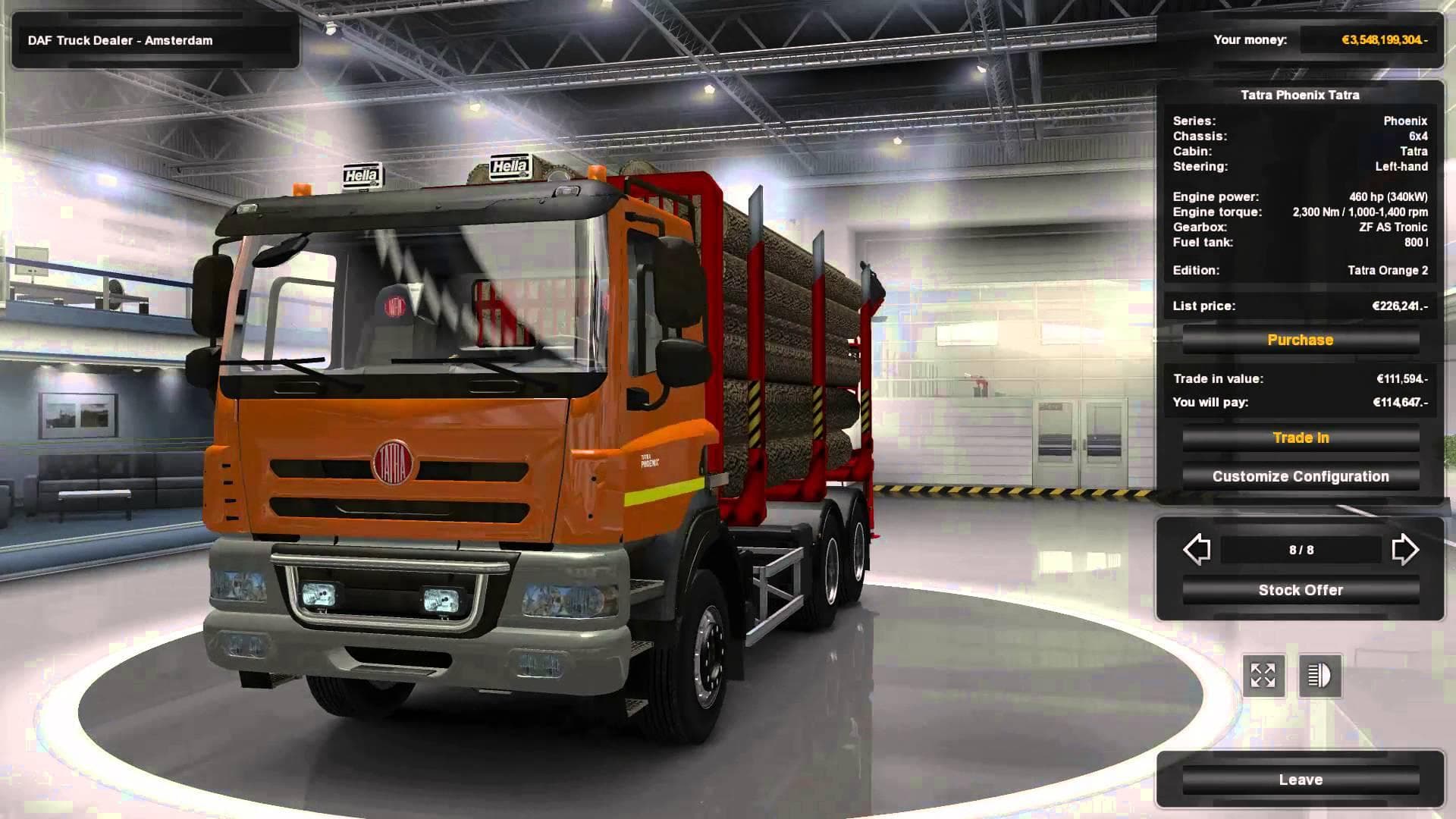 TATRA PHOENIX V3.0 – Trucks mod for Euro Truck Simulator 2