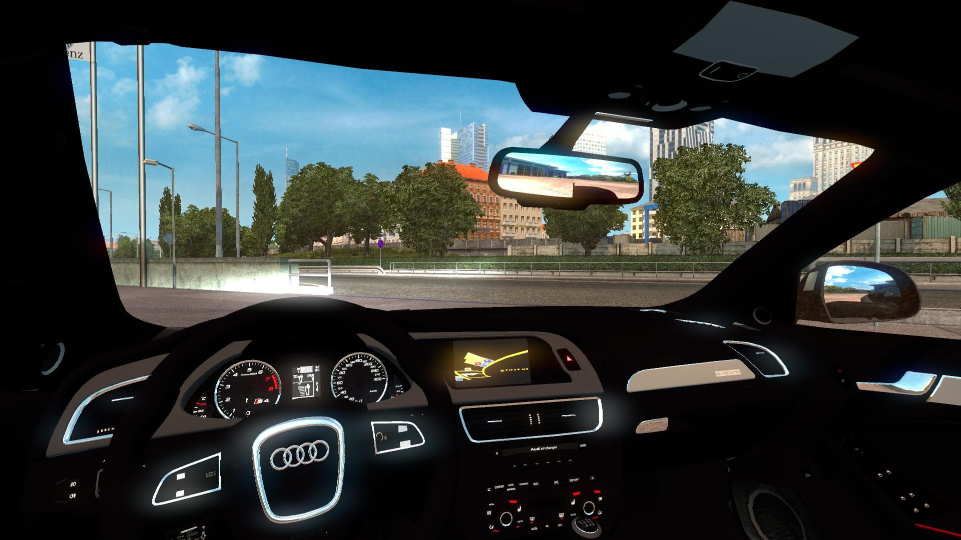 AUDI RS4 UPDATED - ETS2 mods download – parts screenshot 2