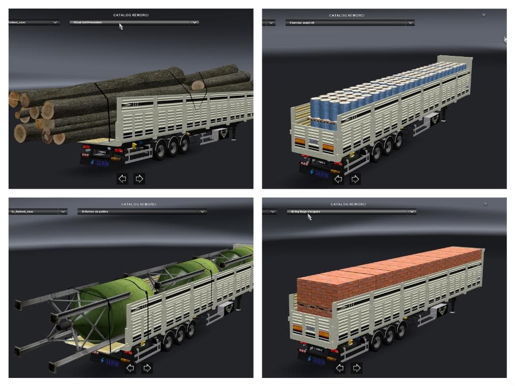 SERIN TRAILER 1.22.X - ETS2 mods download – trailers screenshot 2