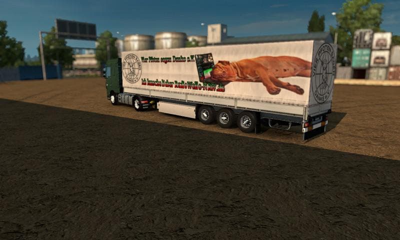 FOUR PAWS TRAILER V1.0 – Trailers mod for Euro Truck Simulator 2