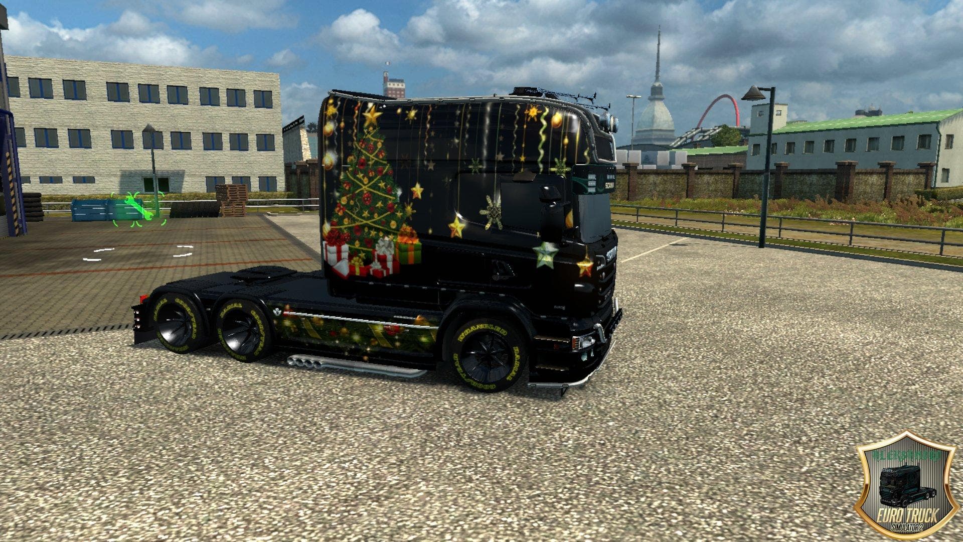 SCANIA RS FOR RJL HAPPY NEW YEAR SKIN – Skins mod for Euro Truck Simulator 2