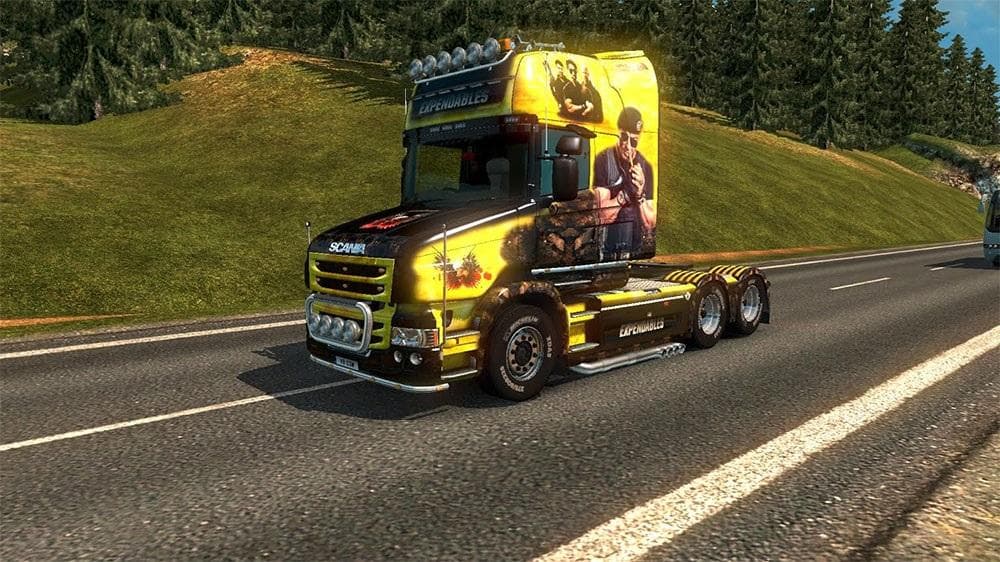 SCANIA T EXPENDABLES SKIN – Skins mod for Euro Truck Simulator 2
