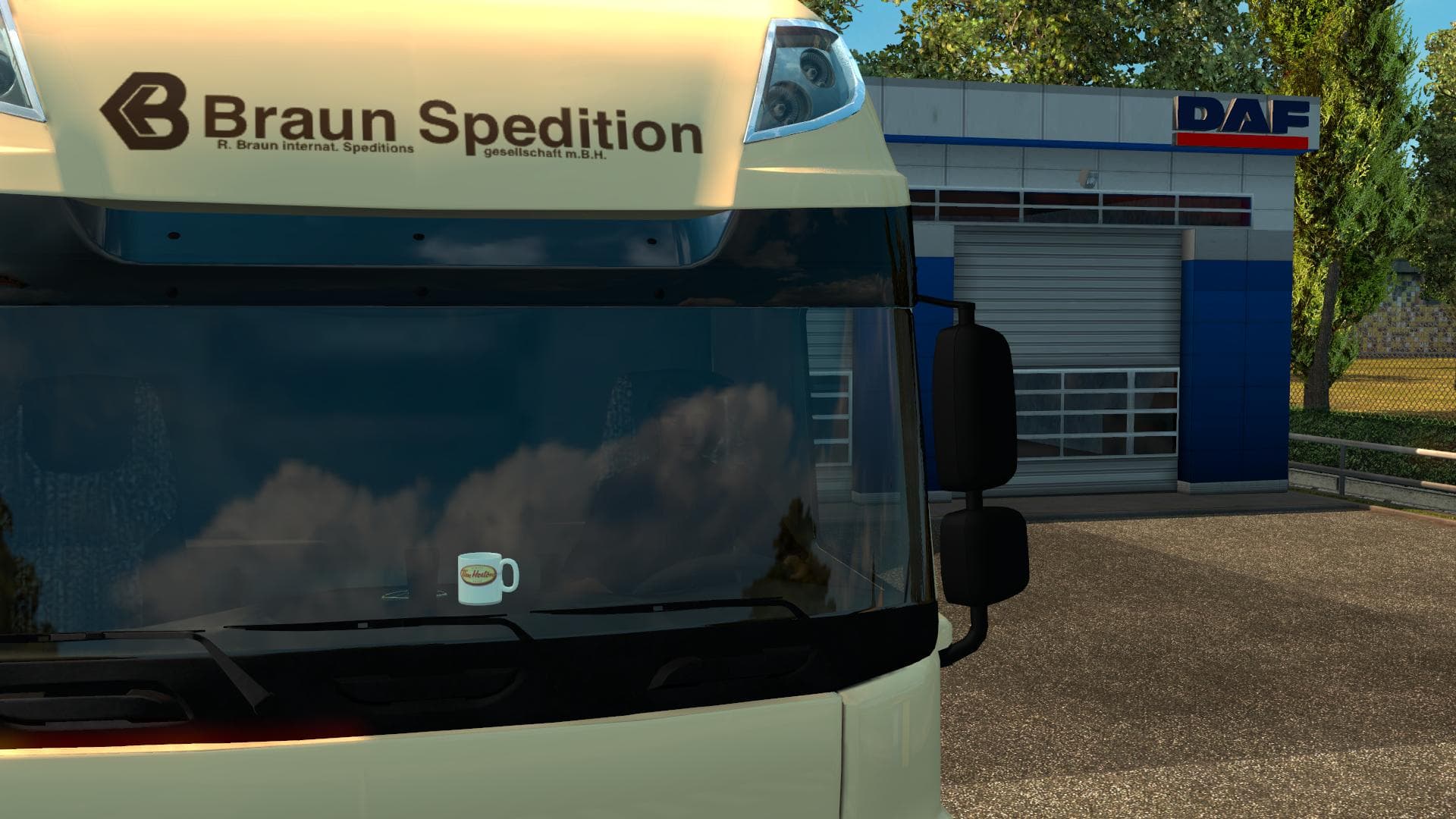 TIM HORTONS CUP V1 - ETS2 mods download – skins screenshot 2