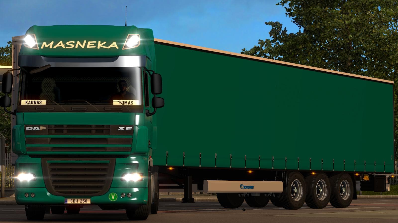 MASNEKA COMBO – Trailers mod for Euro Truck Simulator 2
