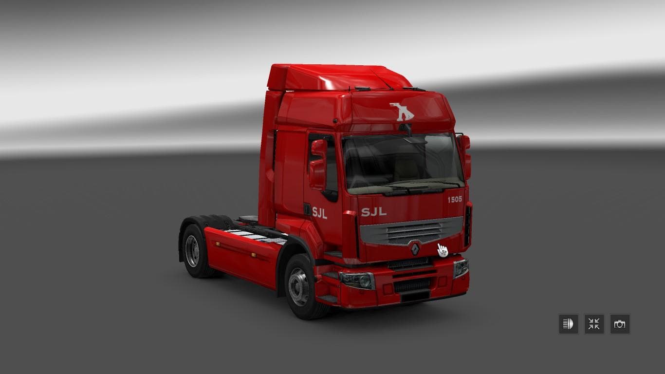 SAN JOSE LOPEZ RENAULT PREMIUM 1.22 – Skins mod for Euro Truck Simulator 2