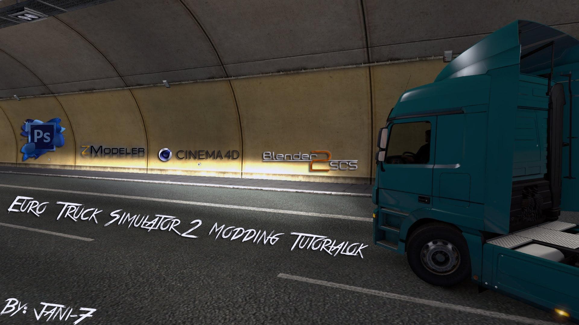 MERCEDES BENZ ACTROS MP3 FOG LIGHTS TUNING – Parts mod for Euro Truck Simulator 2