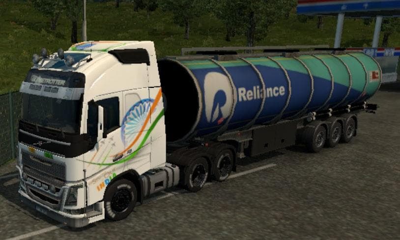 INDIAN FUEL TRAILERS PACK – Trailers mod for Euro Truck Simulator 2