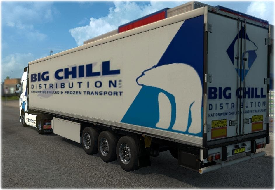 BIG CHILL COMBO PACK - ETS2 mods download – skins screenshot 2