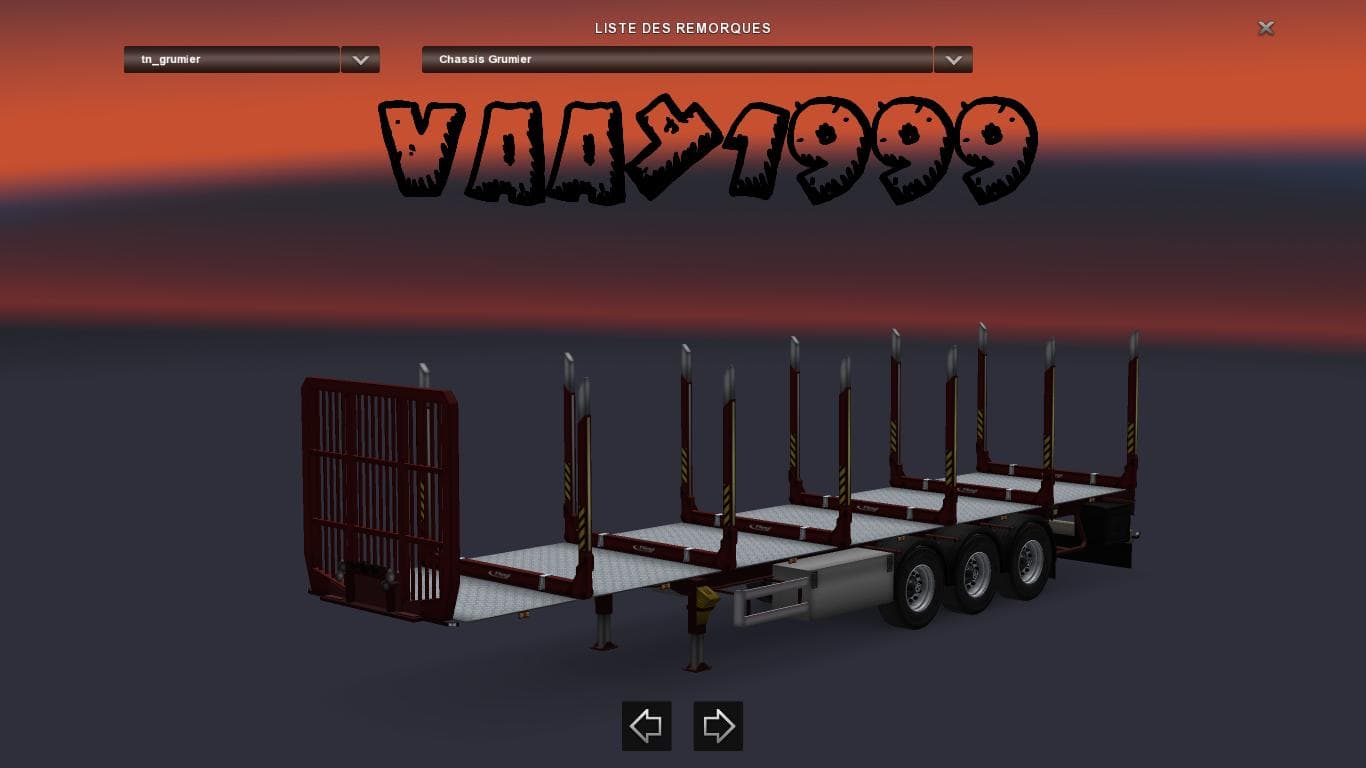 TRAILER GRUMIER 1.22.X – Trailers mod for Euro Truck Simulator 2