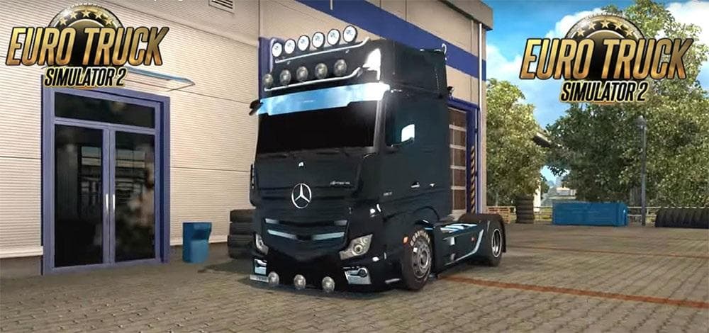 MERCEDES BENZ MP4 1.22.X – Parts mod for Euro Truck Simulator 2
