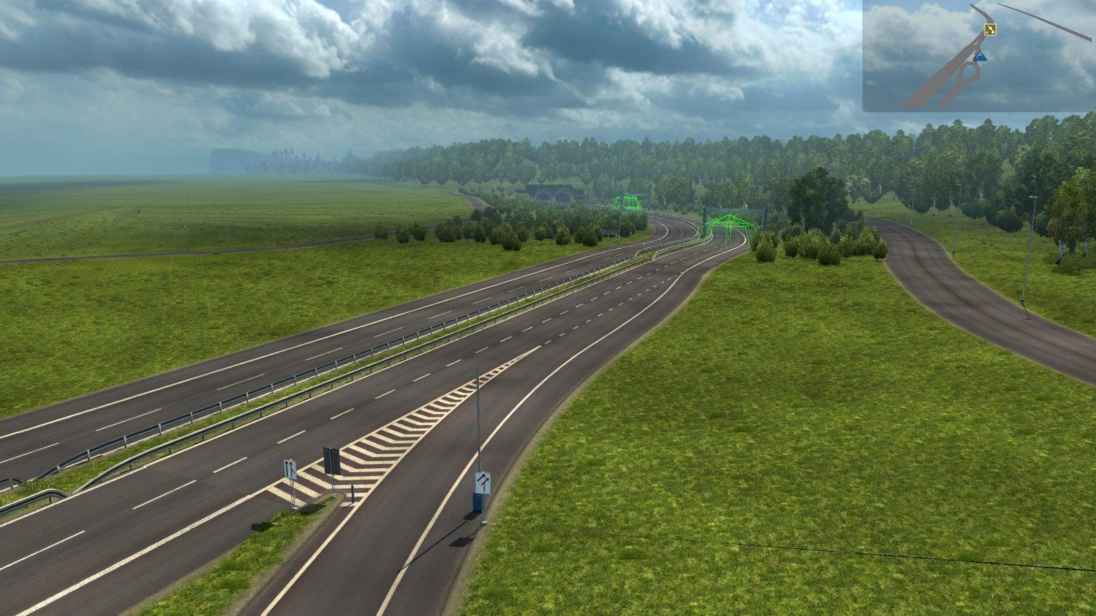 NORTHERN SCANDINAVIA V0.99 FOR 1.22.X (STANDALONE) - ETS2 mods download – maps screenshot 2