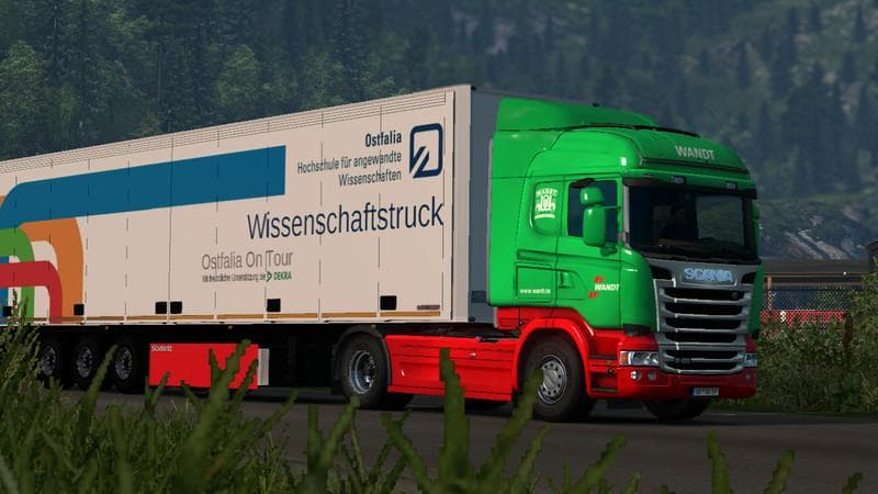 SPEDITION WANDT SCANIA RJL V1.0 – Skins mod for Euro Truck Simulator 2