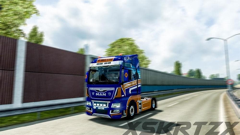 CARIBBEAN CRUISE MAN EURO 6 – Skins mod for Euro Truck Simulator 2