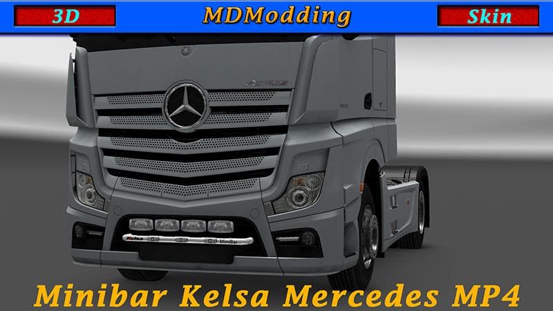MINIBAR KELSA MERCEDES MP4 1.22 – Parts mod for Euro Truck Simulator 2