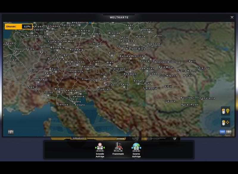 EUROPAMAP IN COLOR V2.0 PROMODS – Maps mod for Euro Truck Simulator 2