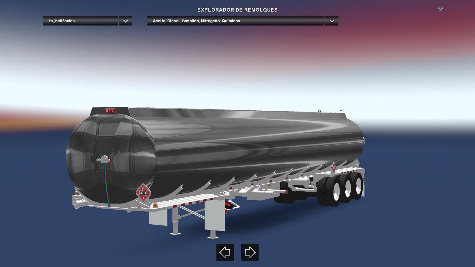 HEIL TANK 3 AXLES – Trailers mod for Euro Truck Simulator 2