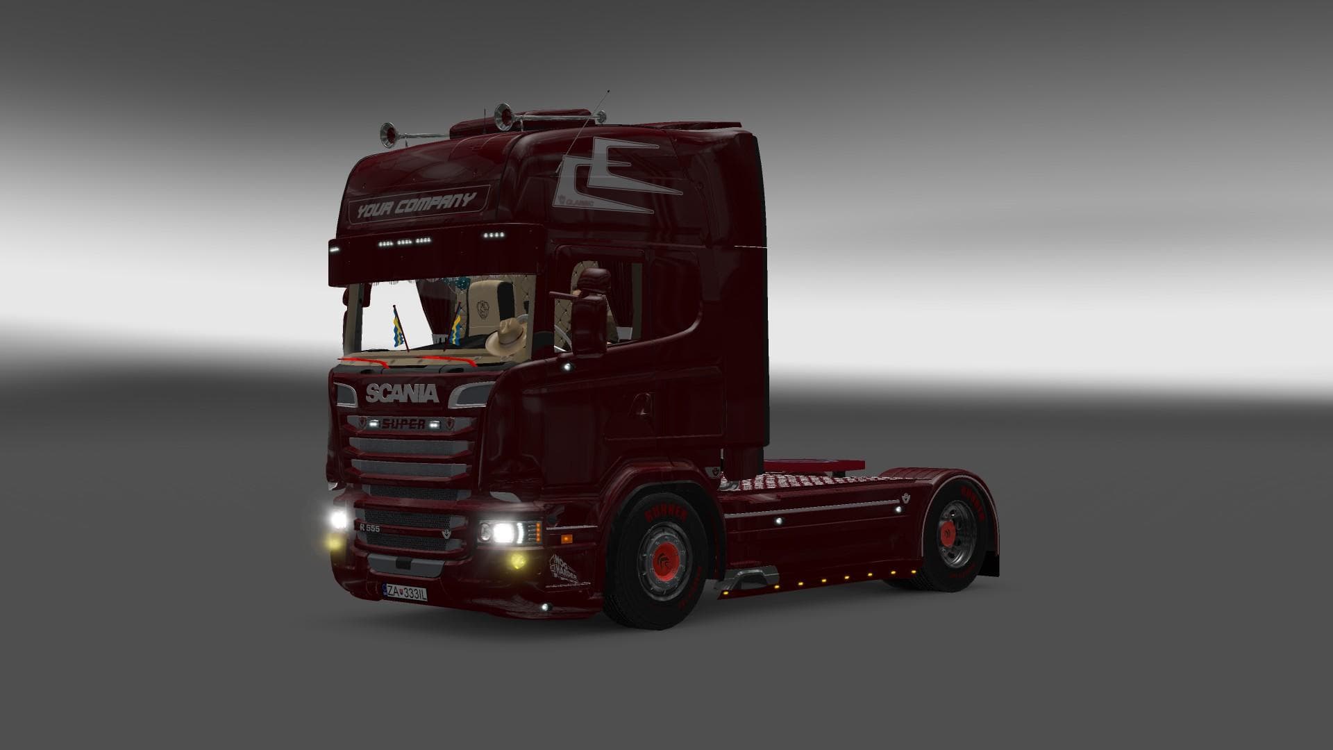 SCANIA R555 1.22.X – Trucks mod for Euro Truck Simulator 2