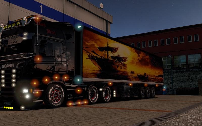 PLACK PEARL V1.0 – Skins mod for Euro Truck Simulator 2