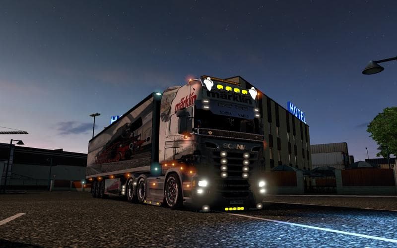MARKLIN V1.1 – Skins mod for Euro Truck Simulator 2