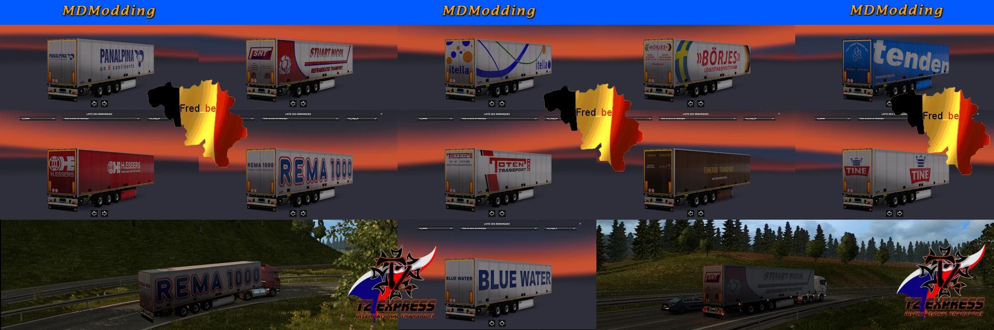 TRAILER PACK FRIDGE V1 1.22.X – Trailers mod for Euro Truck Simulator 2