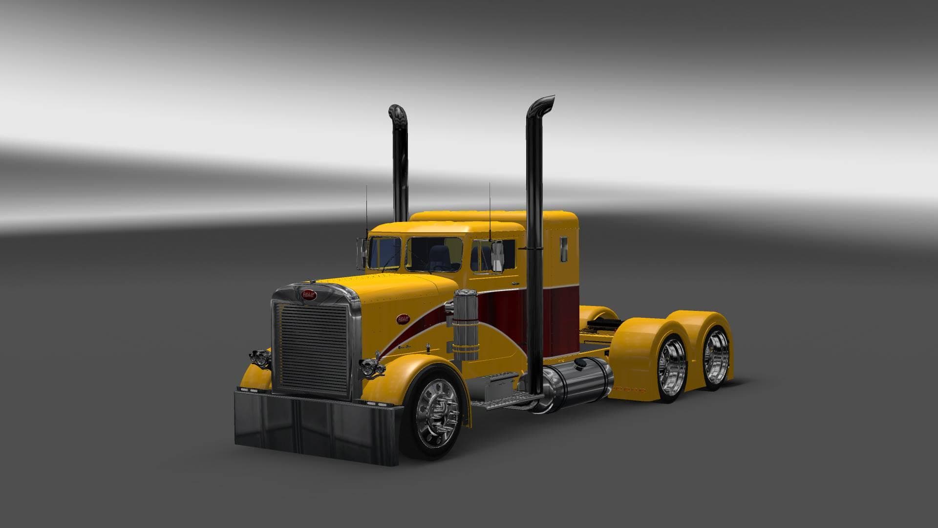 PETERBILT 351 YELLOW PERIL SKIN 1.22 – Skins mod for Euro Truck Simulator 2