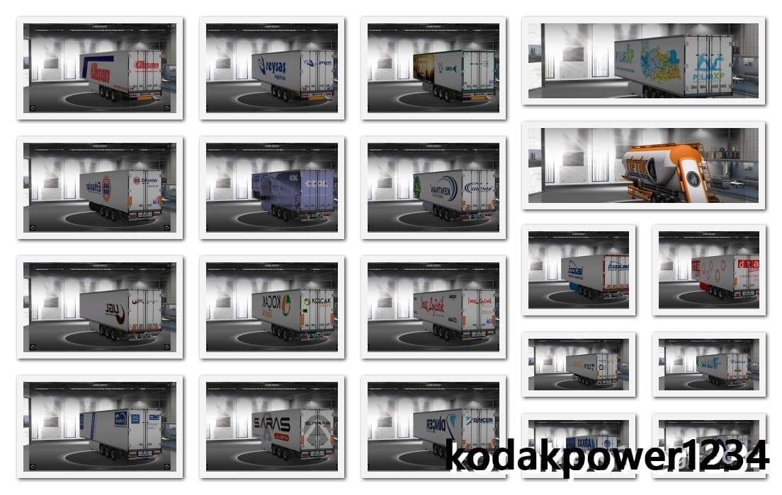 TURKISH CARGO PACK V2 - ETS2 mods download – skins screenshot 2